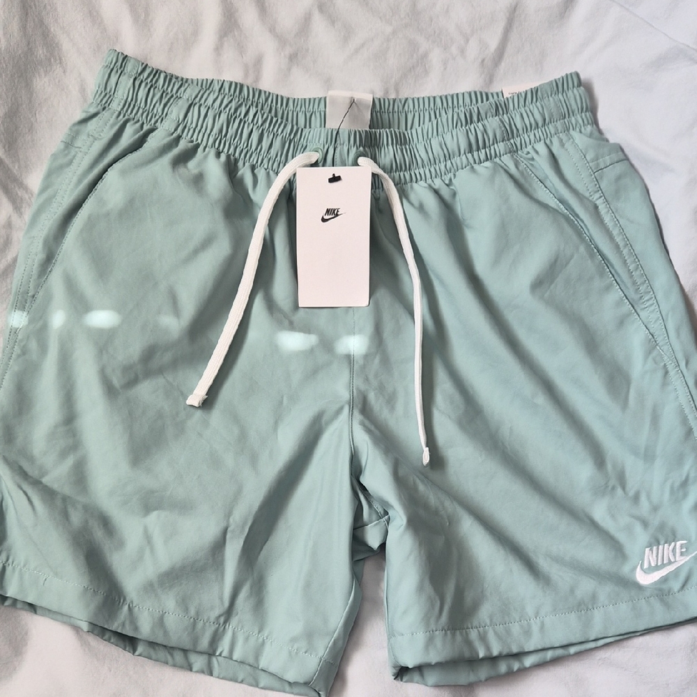 Nike Mint Green Swim Shorts 5 Inch SMALL
